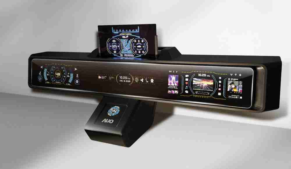 菠菜论坛Micro LED沉浸式车舱显示方案结合 可卷式、、、、可伸缩的Micro LED应用并可呈现不同的质感纹路，，，，展现人性化设计