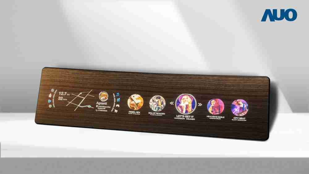 菠菜论坛研发全球最高穿透度达80%的AmLED木纹显示器，，，，可于使用时呈现高亮度、、清晰可见的信息，，，并在不使用时回归为单纯的饰板，，，，节能兼具美观